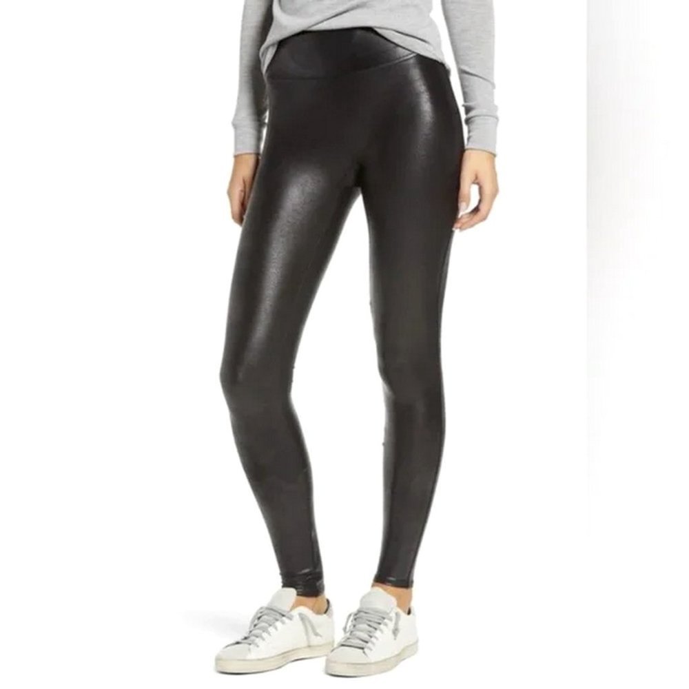 Spanx Faux Leather Leggings